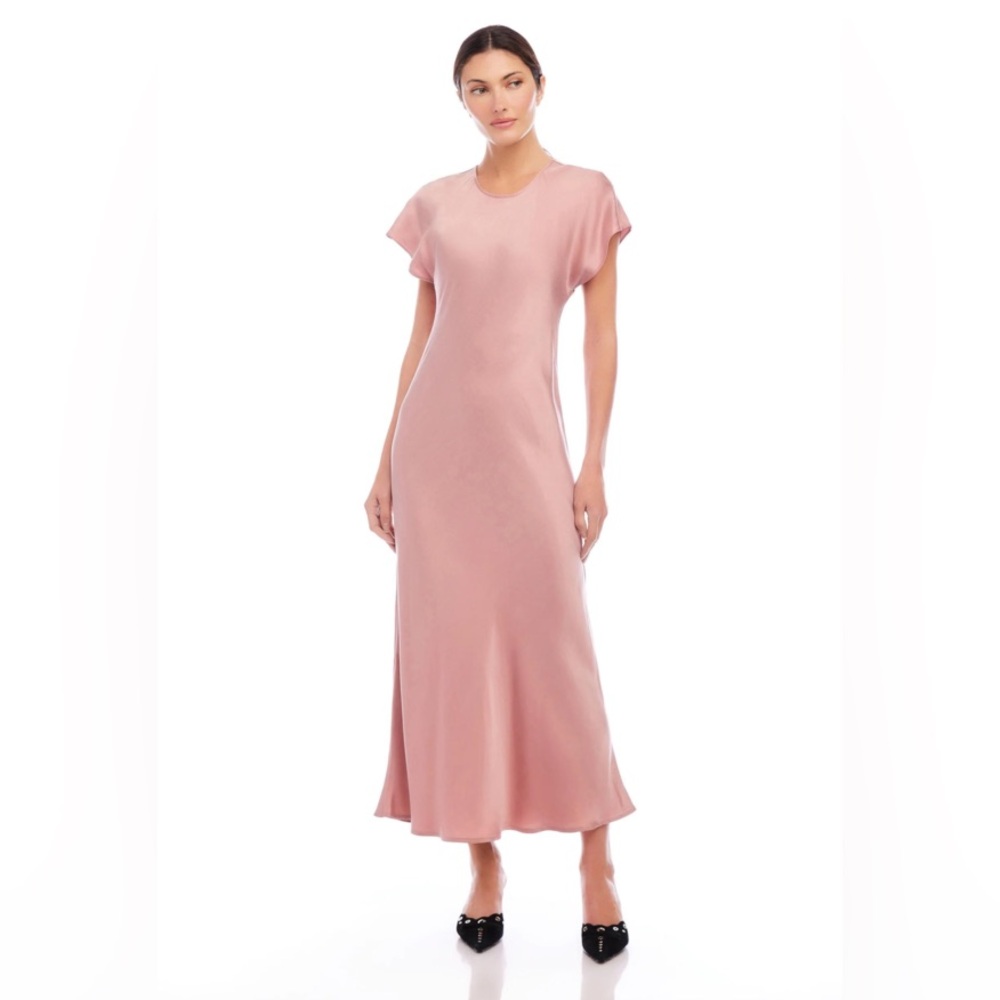 Fifteen Twenty Emmeline Bias Dress- Mauve